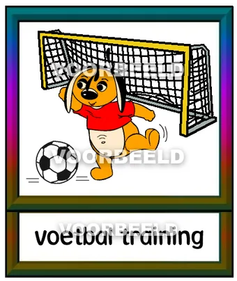 Voetbal training