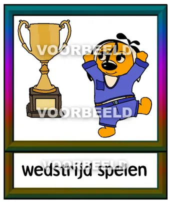 Wedstrijd spelen