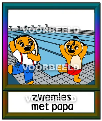 Zwemles met papa