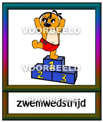 Zwemwedstrijd