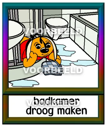 Badkamer droog maken