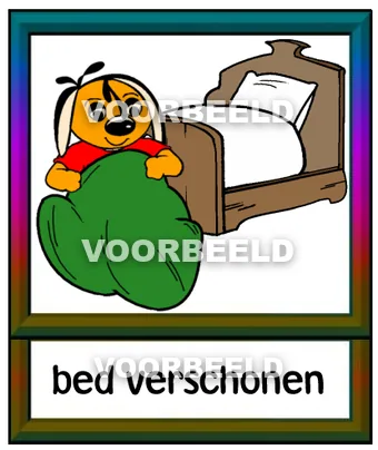 Bed verschonen