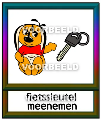 Fietssleutel meenemen