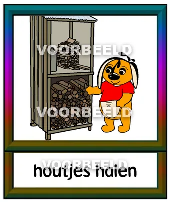 Houtjes halen