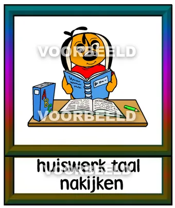 Huiswerk taal nakijken