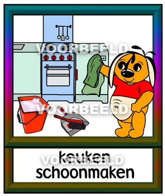 Keuken schoonmaken