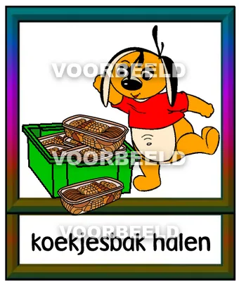Koekjesbak halen