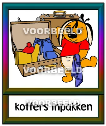Koffers inpakken