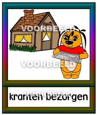 Kranten bezorgen