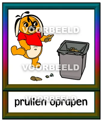 Prullen oprapen