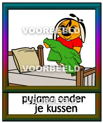 Pyjama onder je kussen