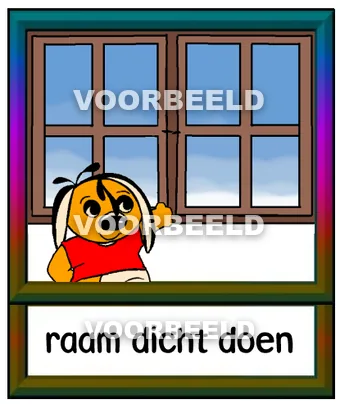 Raam dicht doen