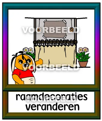 Raamdecoraties veranderen