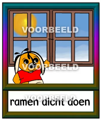 Ramen dicht doen