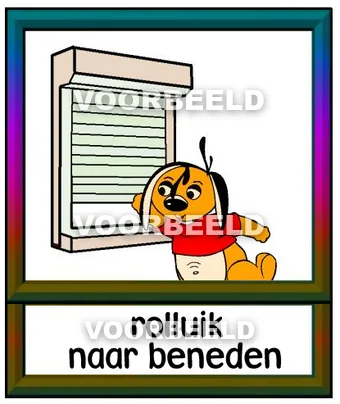 Rolluik naar beneden