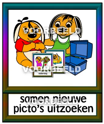 Samen nieuwe pictos uitzoeken