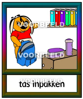 Tas inpakken