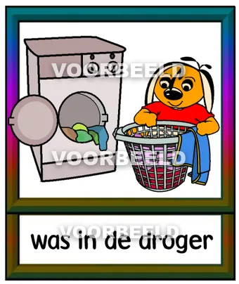 Was in de droger