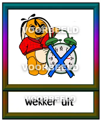 Wekker uit