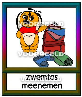 Zwemtas meenemen
