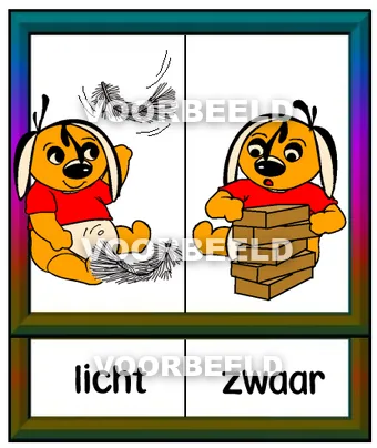 Licht-Zwaar