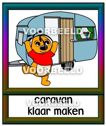 Caravan klaar maken