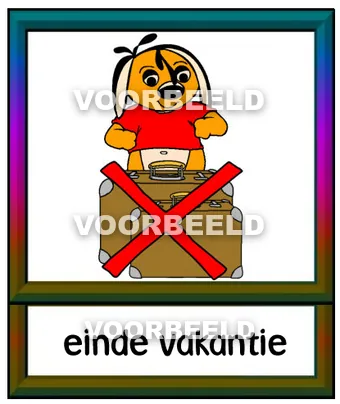 Einde vakantie