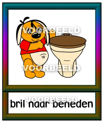 Bril naar beneden