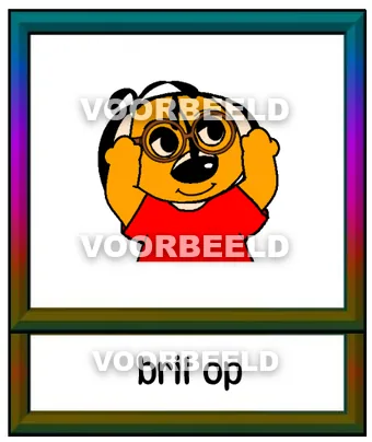 Bril op
