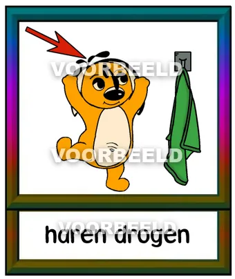 Haren drogen