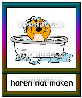 Haren nat maken2