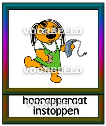 Hoorapparaat instoppen