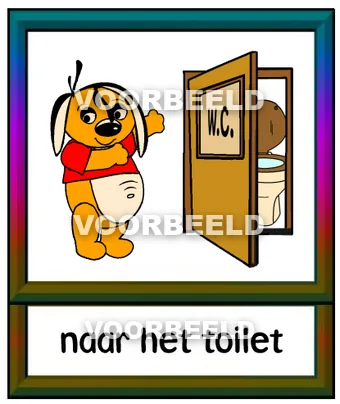 Naar het toilet