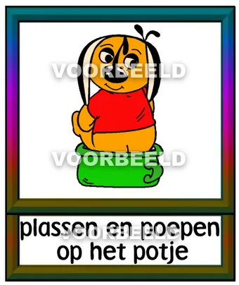 Plassen en poepen op het potje