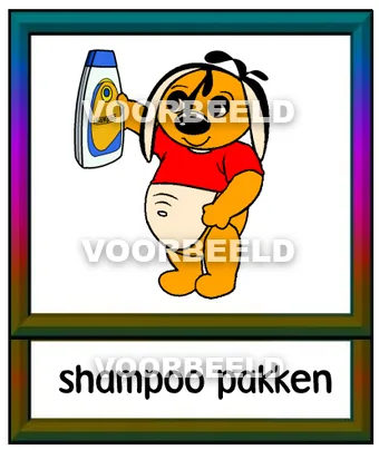 Shampoo pakken