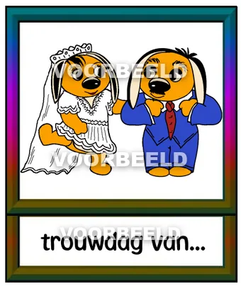 Trouwdag van