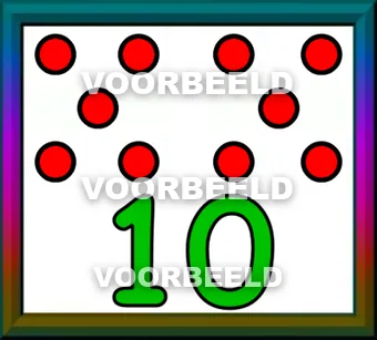 10 stippen