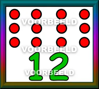 12 stippen