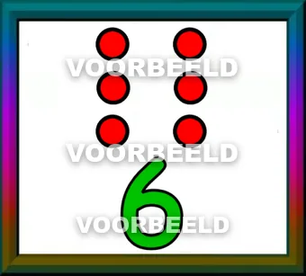 6 stippen