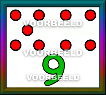 9 stippen