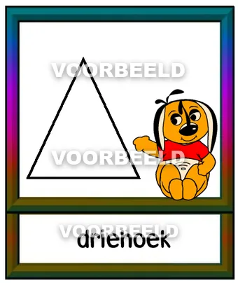 Driehoek LEEG