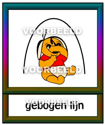 Gebogen lijn