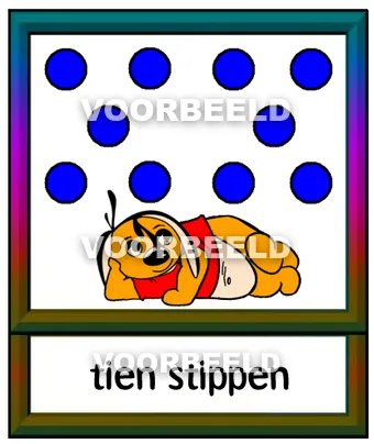 Tien stippen