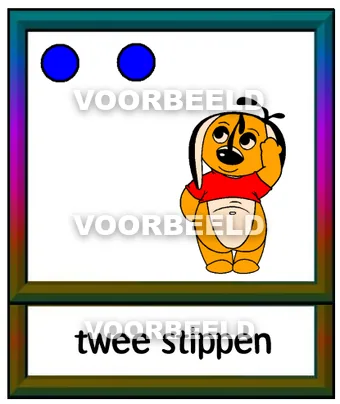 Twee stippen