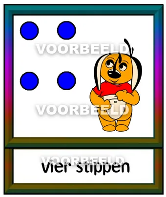 Vier stippen