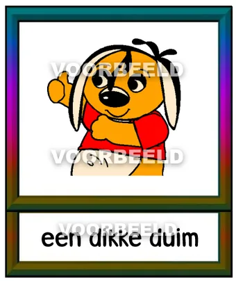 Een dikke duim