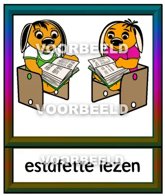 Estafette lezen