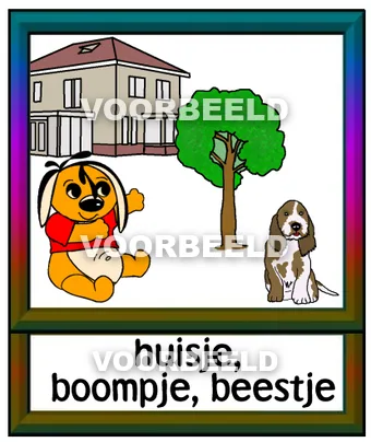 Huisje boompje beestje
