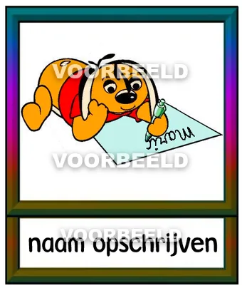 Naam opschrijven