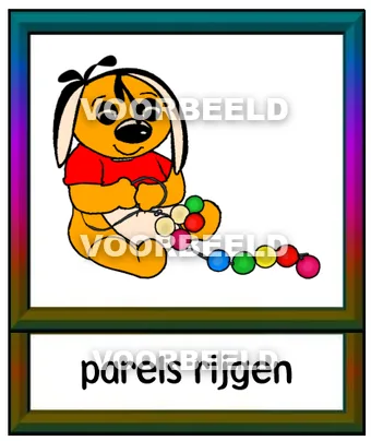 Parels rijgen